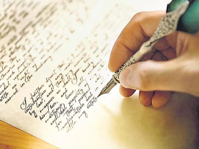 handwriting